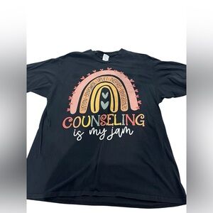 Counseling is My Jam T-Shirt - Black